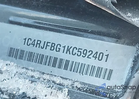 2019 Jeep Grand Cherokee Limited 4X4 из США, поврежденный, VIN 1C4RJFBG1KC592401